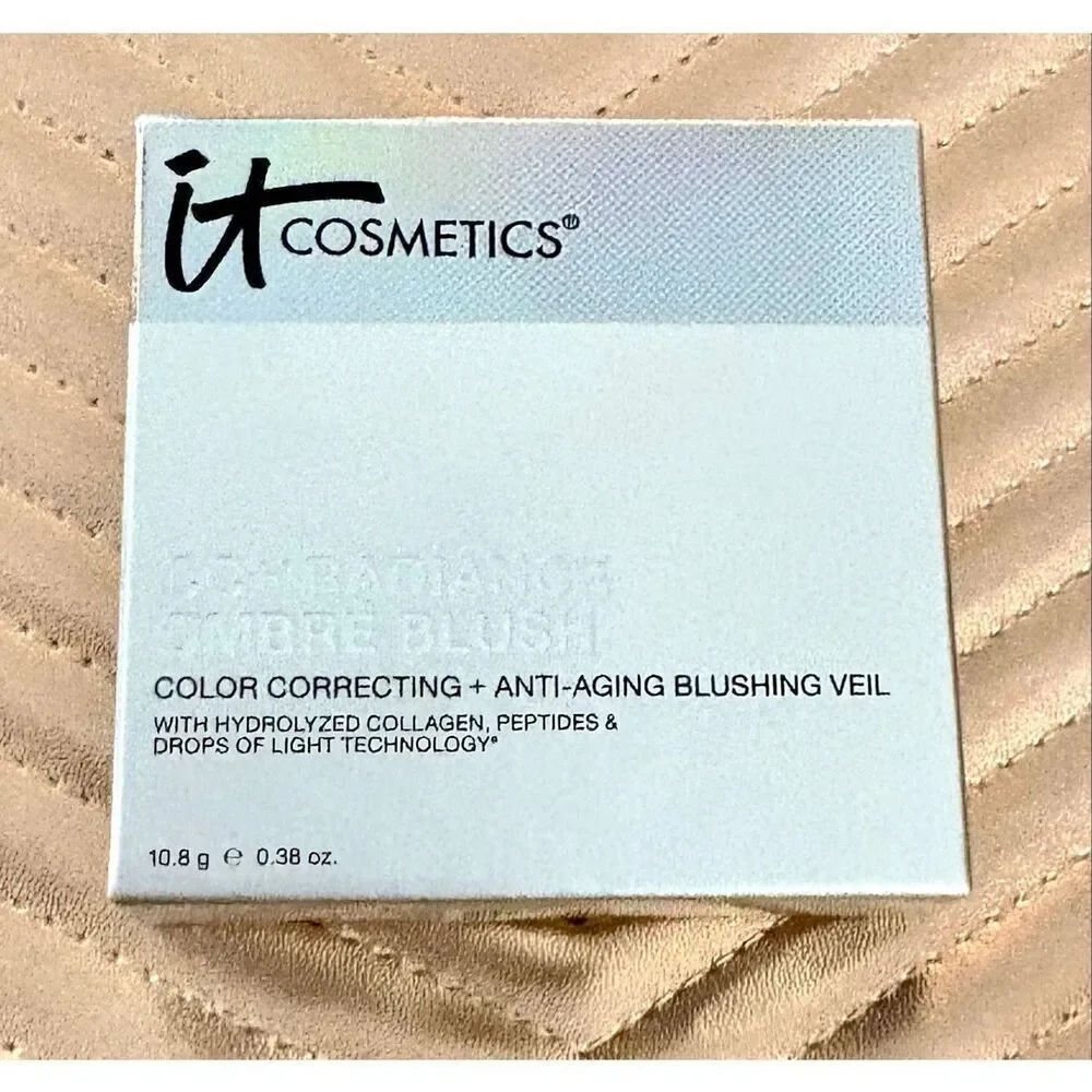 IT COSMETICS - CC+Radiance Ombré Blush/Color Correcting+Anti-Aging/Coral Flush